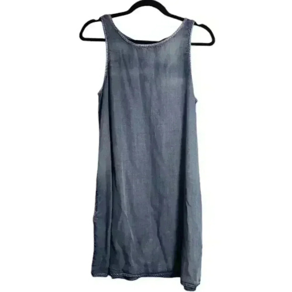 Velvet Heart Dresses & Skirts - VELVET HEART Chambray Midi Dress With Pockets Size XSmall